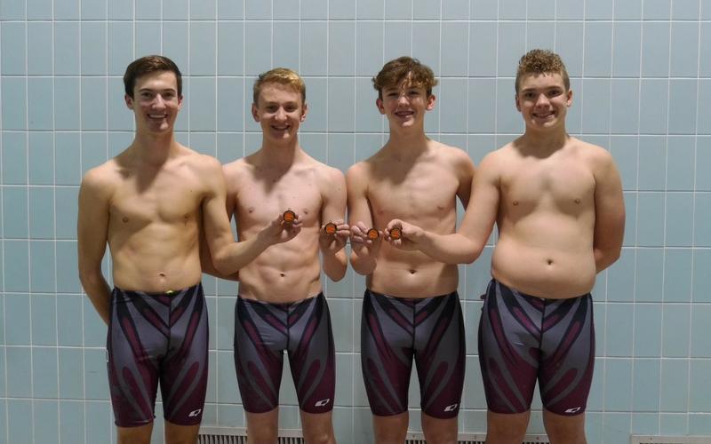Indian Boys Swimming Competes At Grinnell KMZ